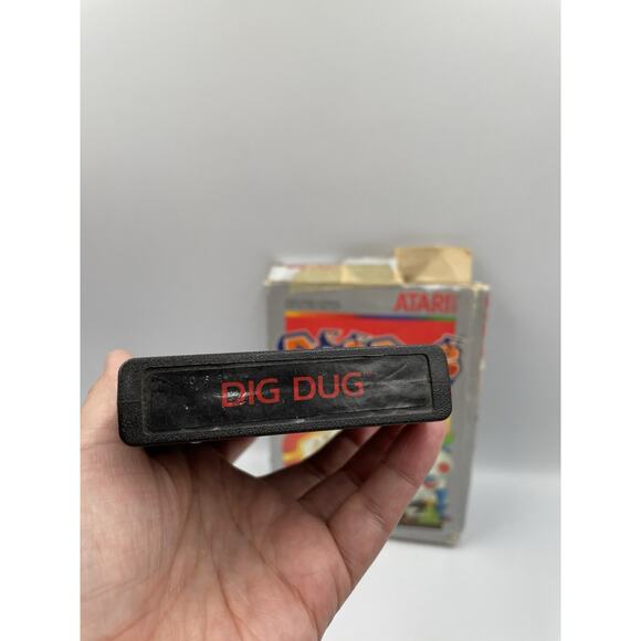 Dig Dug ATARI 2600 1988 Game Cartridge & Box - FAST SHIPPING! - Picture 5 of 7